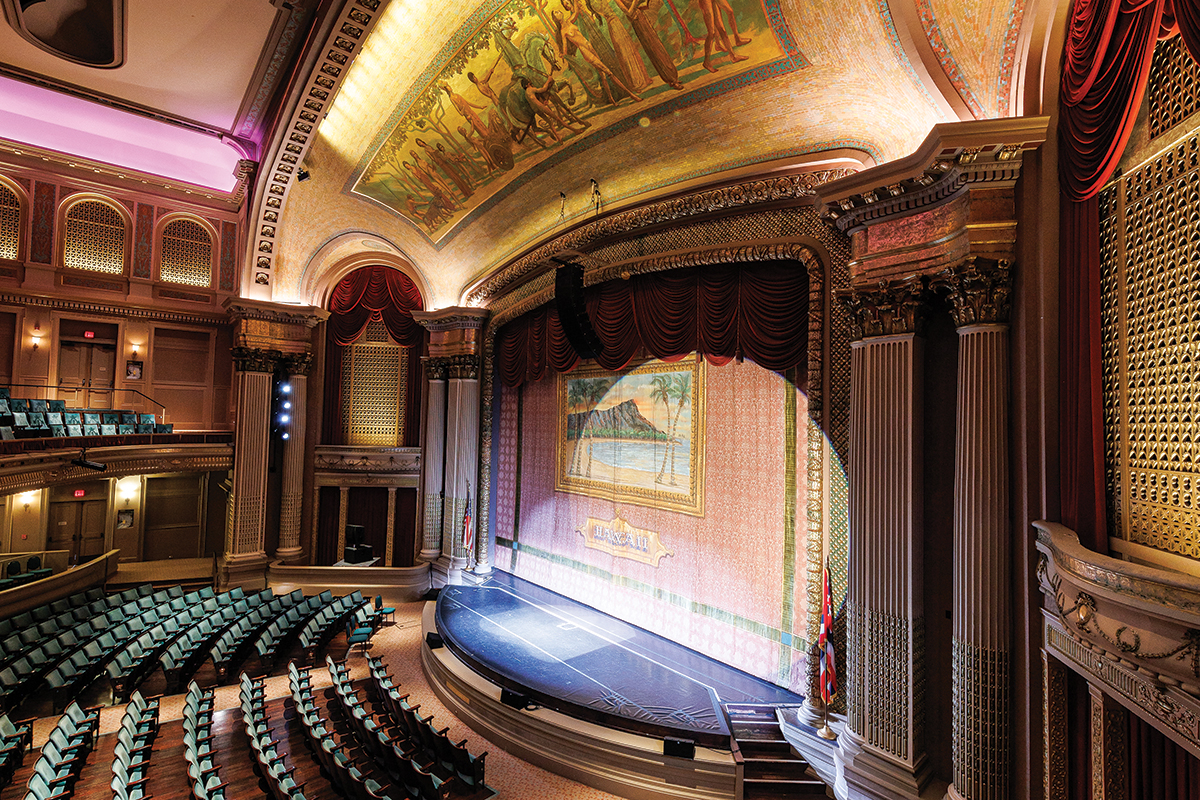 Hawaii Theatre Center historic landmark in Honolulu the pride of the Pacific performing arts venue